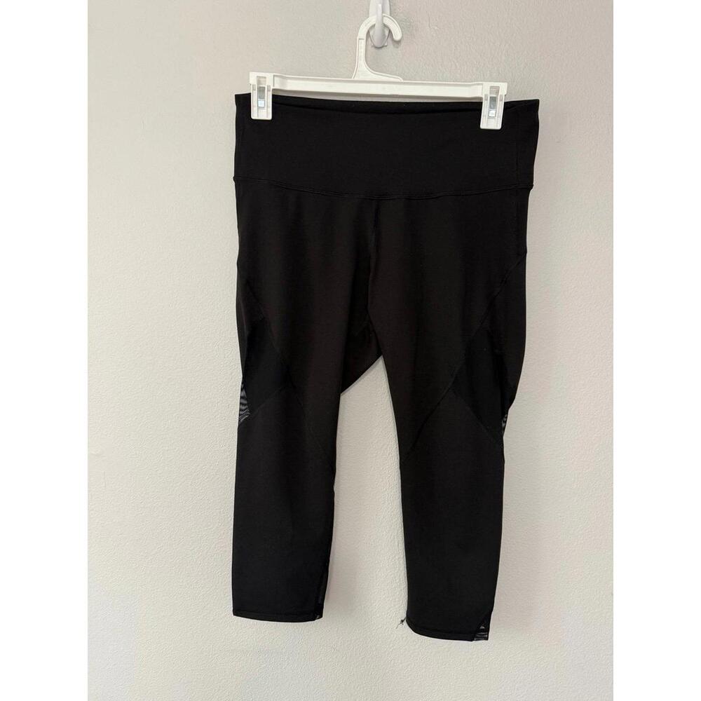 Old navy active black crop leggings size XL